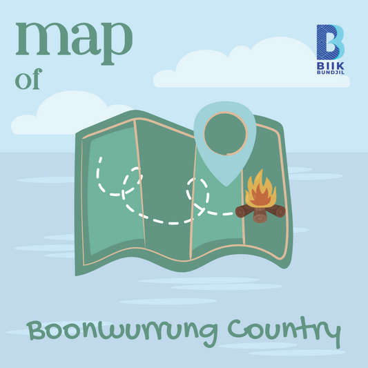 Map of Boonwurrung Country